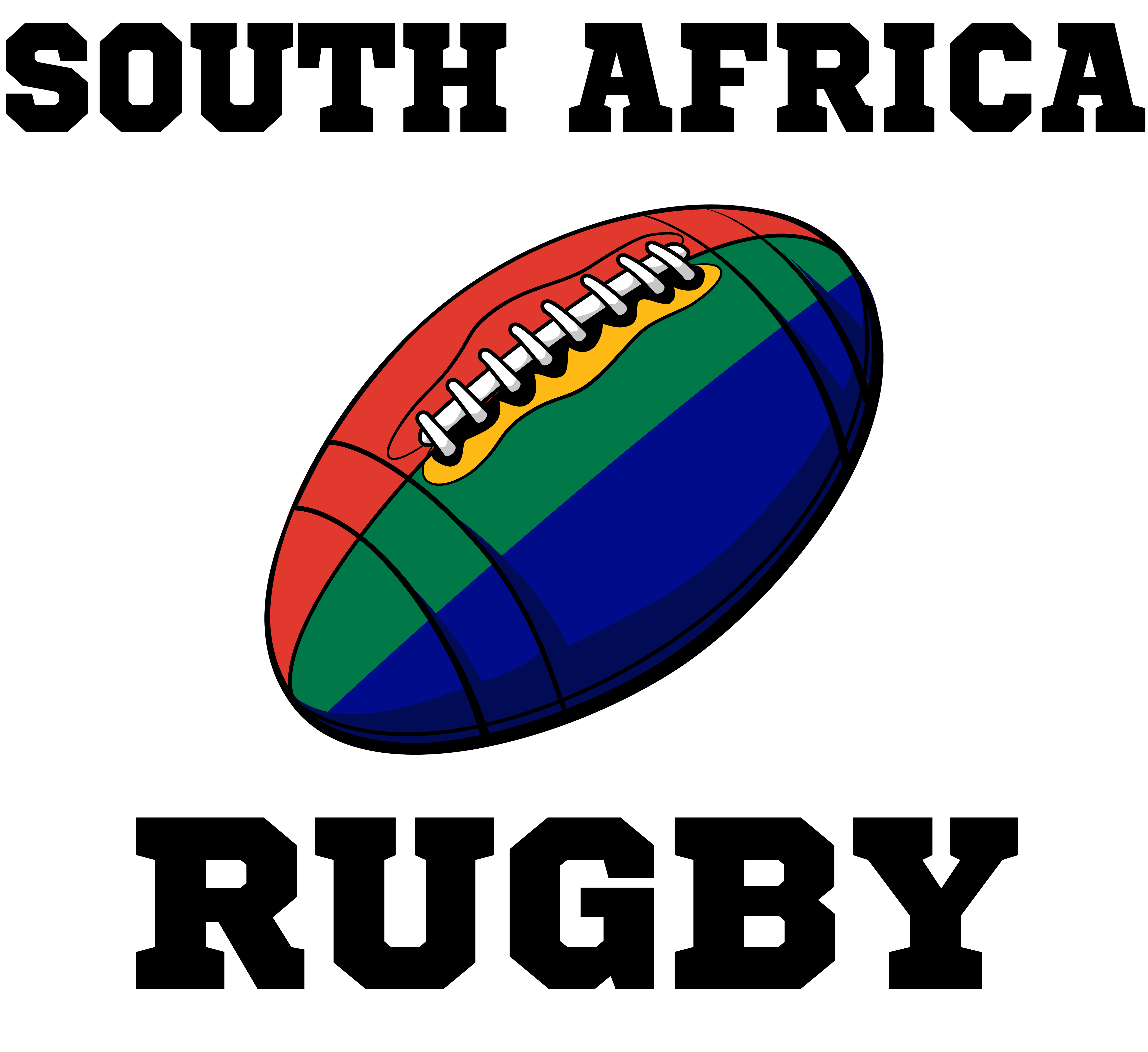 South Africa Rugby Ball Mug (Green)